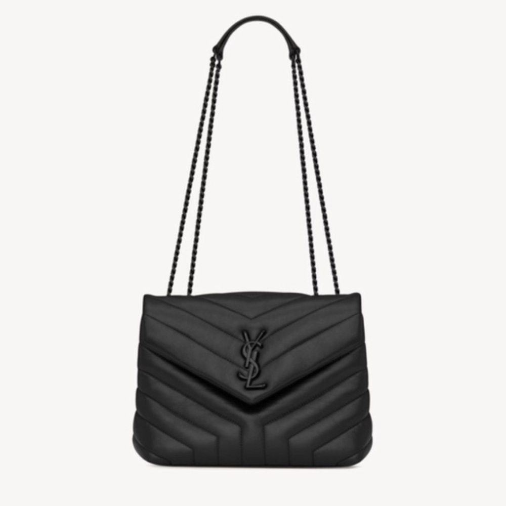 Yves Saint Laurent Black Ysl loulou black on noir small - Picture 3 of 10